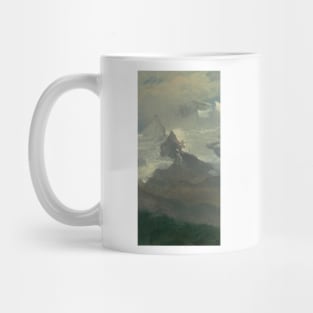 Cloud Study with Mountain Peaks by Albert Bierstadt Mug